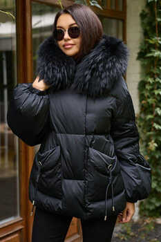 Женское пуховое пальто vo tarun с капюшоном удлиненное