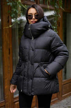 Теплая женская пуховая куртка Vo tarun на зиму 2026