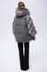зимнее пальто - пуховик с меховым капюшоном