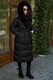 Приталенный зимний пуховик Vivilona длинный