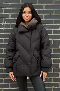 Короткая пуховая куртка